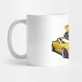 Yellow MX5 Miata JDM Mug